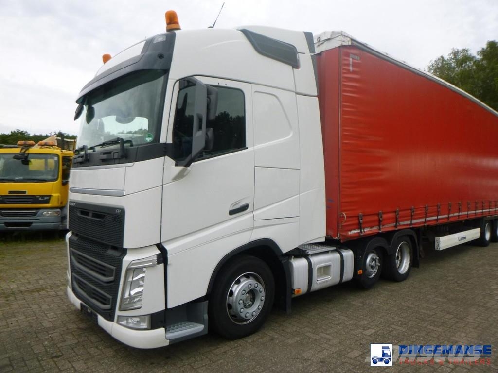 Volvo + Krone FH 460 6x2 Euro 6 + Curtain side trailer S Vlačilci