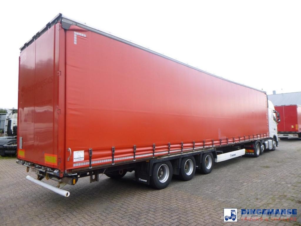 Volvo + Krone FH 460 6x2 Euro 6 + Curtain side trailer S Vlačilci