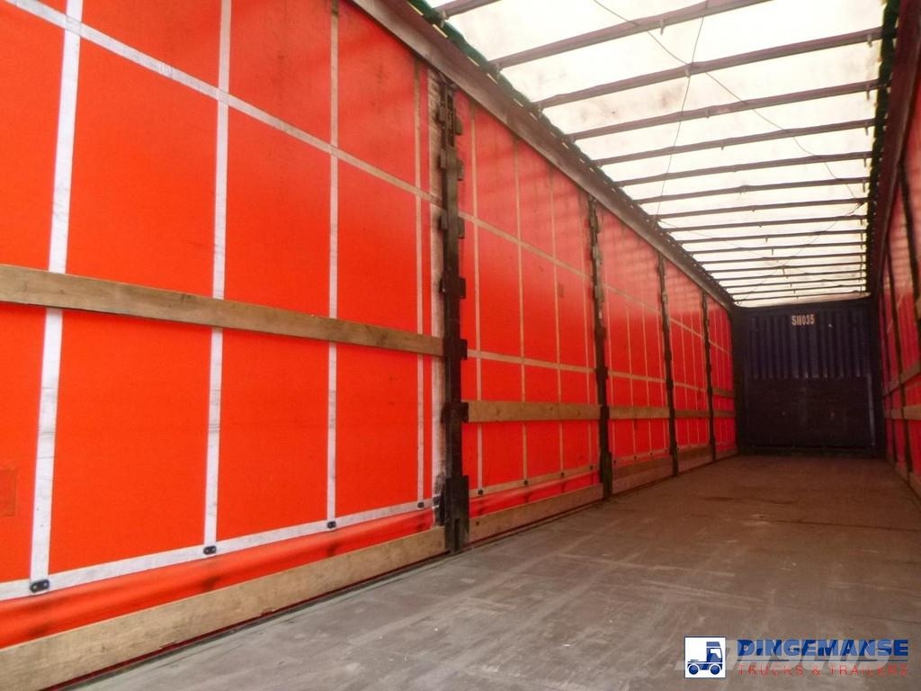 Volvo + Krone FH 460 6x2 Euro 6 + Curtain side trailer S Vlačilci