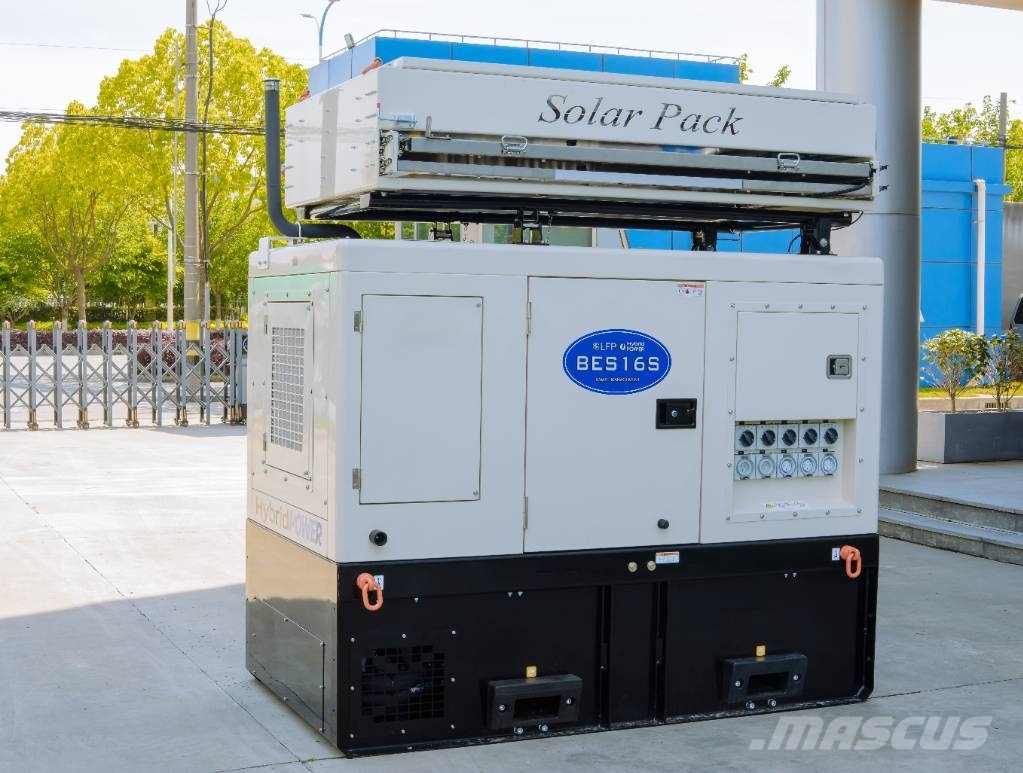 BES80S3 All-In-One Energy System - 80 kVA-101.4kWh Hybrid generatorer