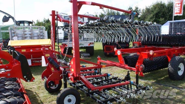Jar-Met harrow / weeder 6m, hydraulic frame / chwastownik 其他耕耘機和配件