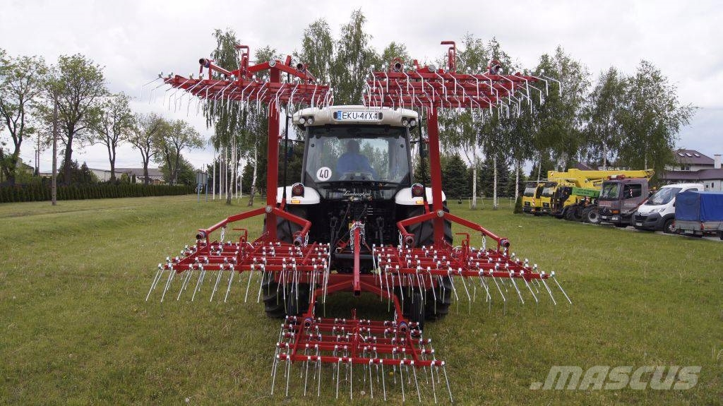 Jar-Met harrow / weeder 6m, hydraulic frame / chwastownik 其他耕耘機和配件