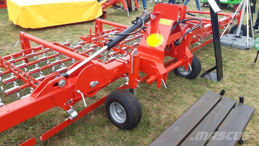 Jar-Met harrow / weeder 6m, hydraulic frame / chwastownik 其他耕耘機和配件