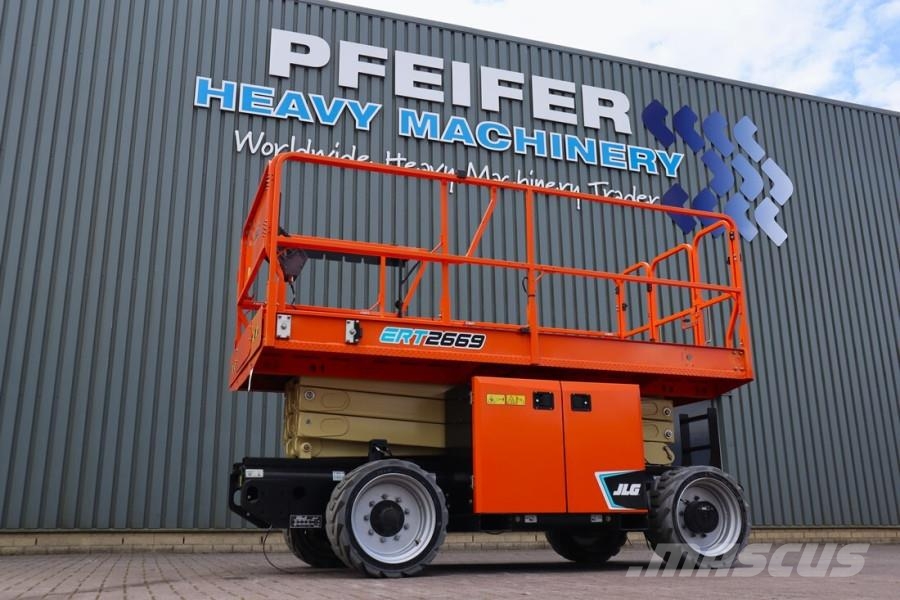 JLG ERT2669 Electric, 10m Working Height, 680kg Capaci رافعات مقصية الشكل