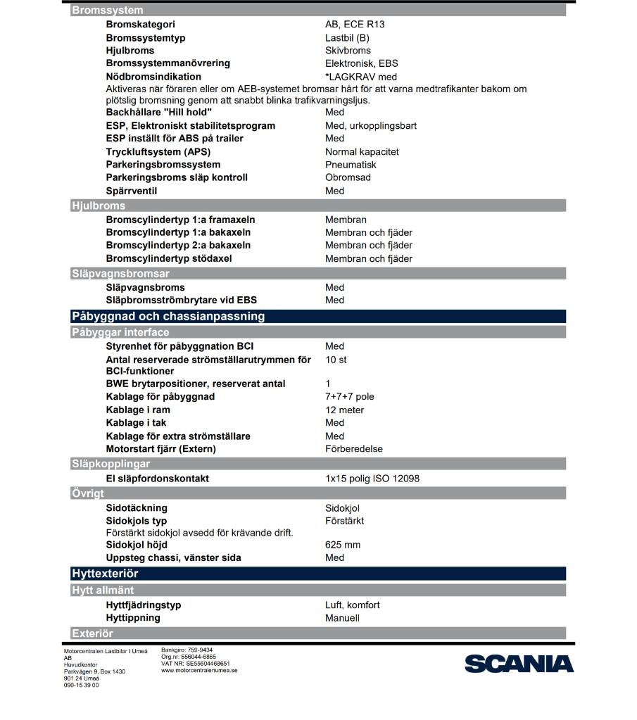 Scania R560 8x4*4 R 560 LB Camiones elevadores de gancho