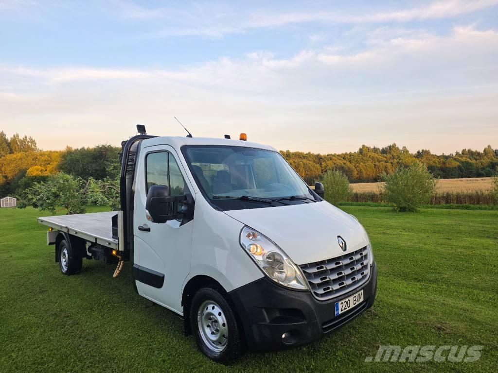 Renault Master HIAB Camiões estrado/caixa aberta