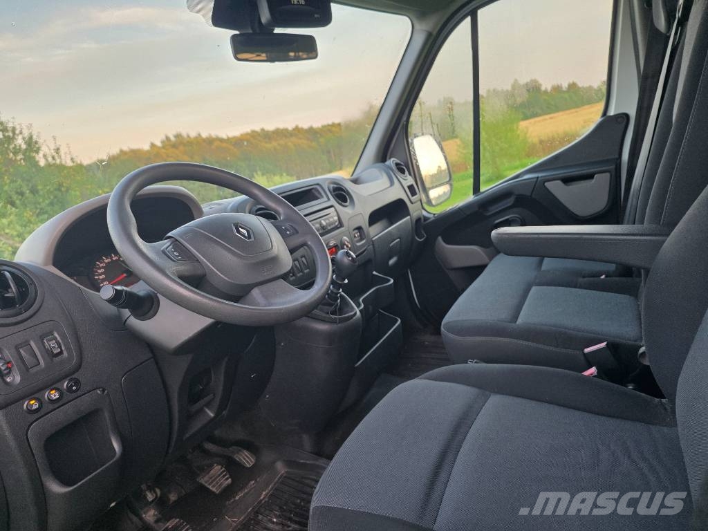 Renault Master HIAB Camiões estrado/caixa aberta