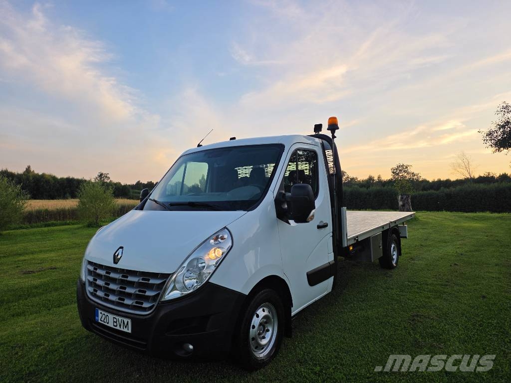 Renault Master HIAB Camiões estrado/caixa aberta