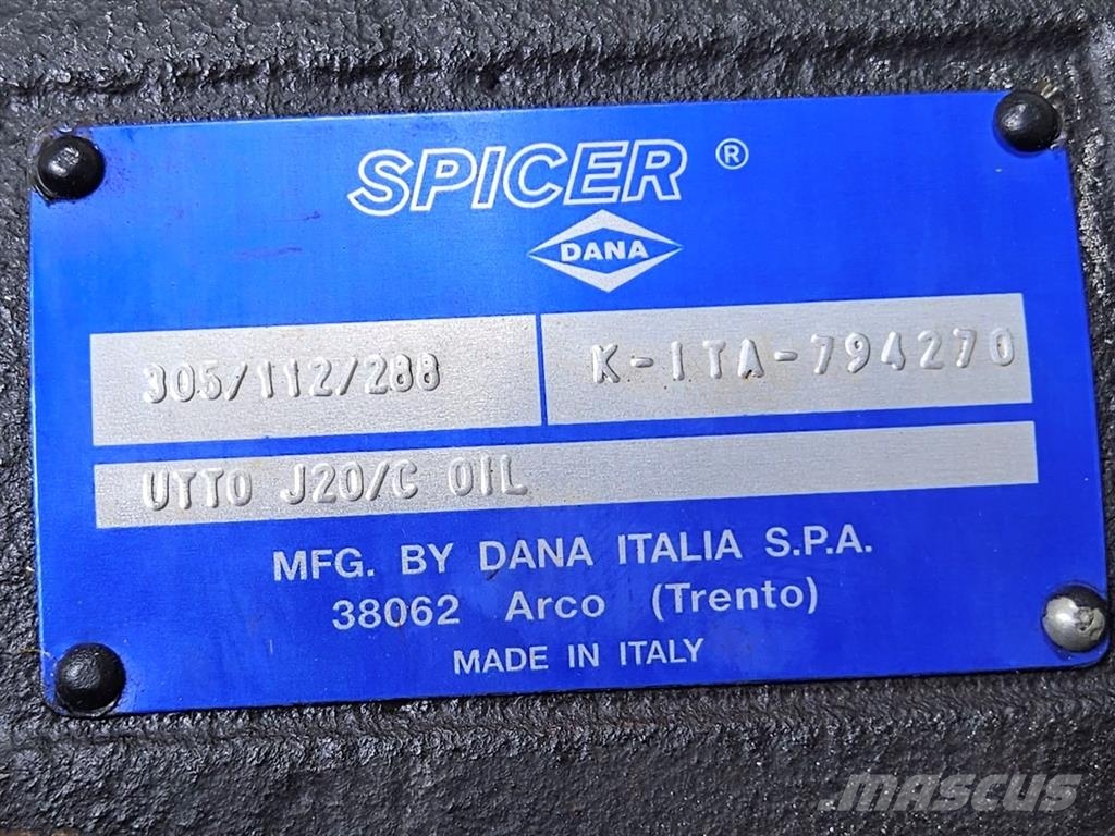 Spicer Dana 305/112/288 - Differential housing/Differenti Osovine
