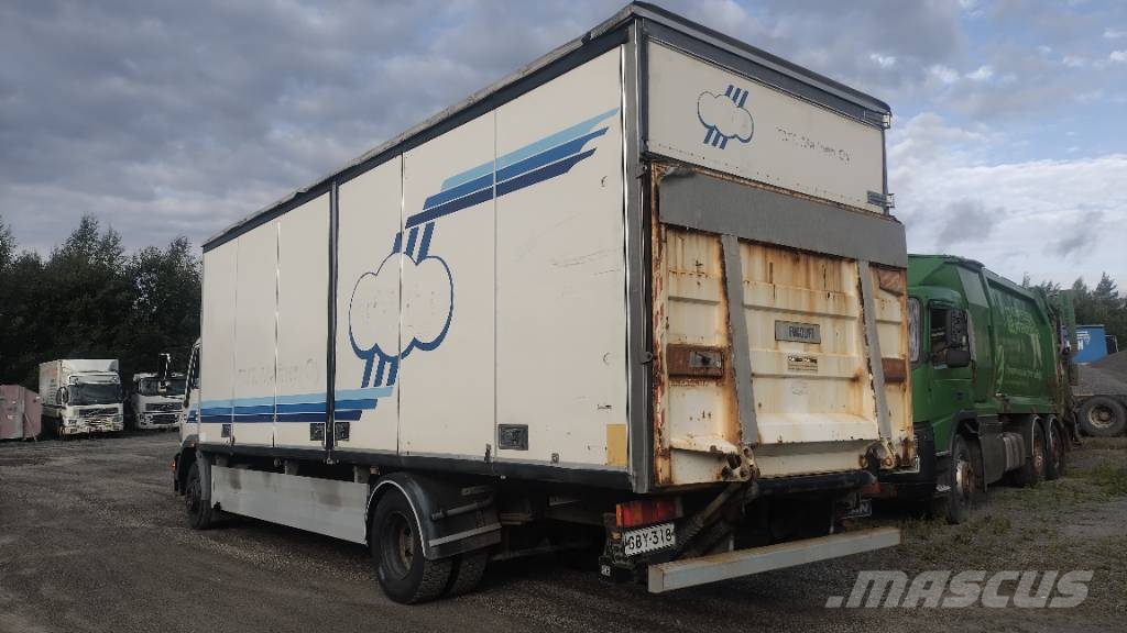 MAN 14.224 koko sivuauk kori, pl-nostin rautajouset Umpikorikuorma-autot