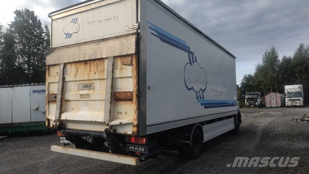 MAN 14.224 koko sivuauk kori, pl-nostin rautajouset Umpikorikuorma-autot