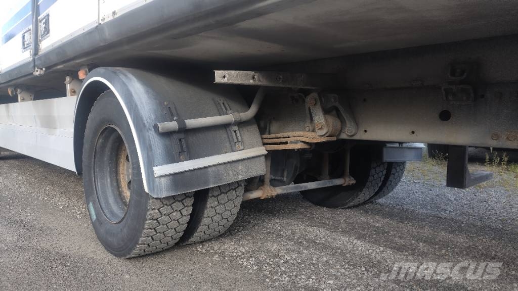 MAN 14.224 koko sivuauk kori, pl-nostin rautajouset Umpikorikuorma-autot