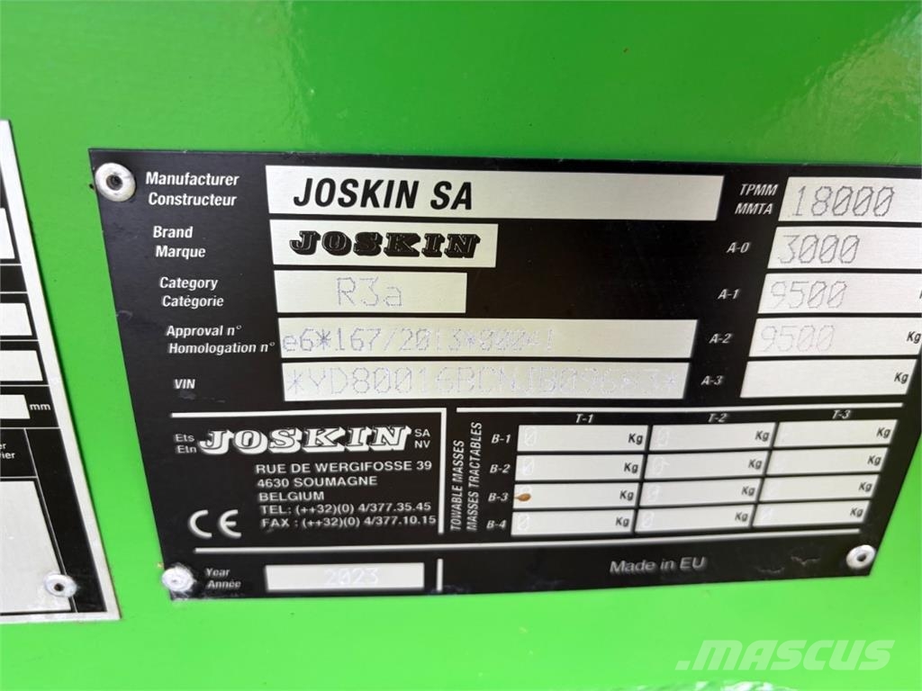 Joskin TRANS-CAP 6500/22 Kipperaanhangers
