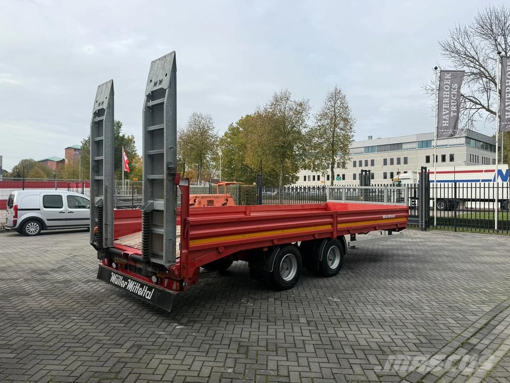 Müller-Mitteltal ETÜ-TA 19,0 NG | 2 Axle Low | 19 tons | Loader Tra Poluprikolice labudice