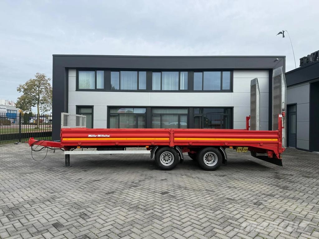 Müller-Mitteltal ETÜ-TA 19,0 NG | 2 Axle Low | 19 tons | Loader Tra Poluprikolice labudice