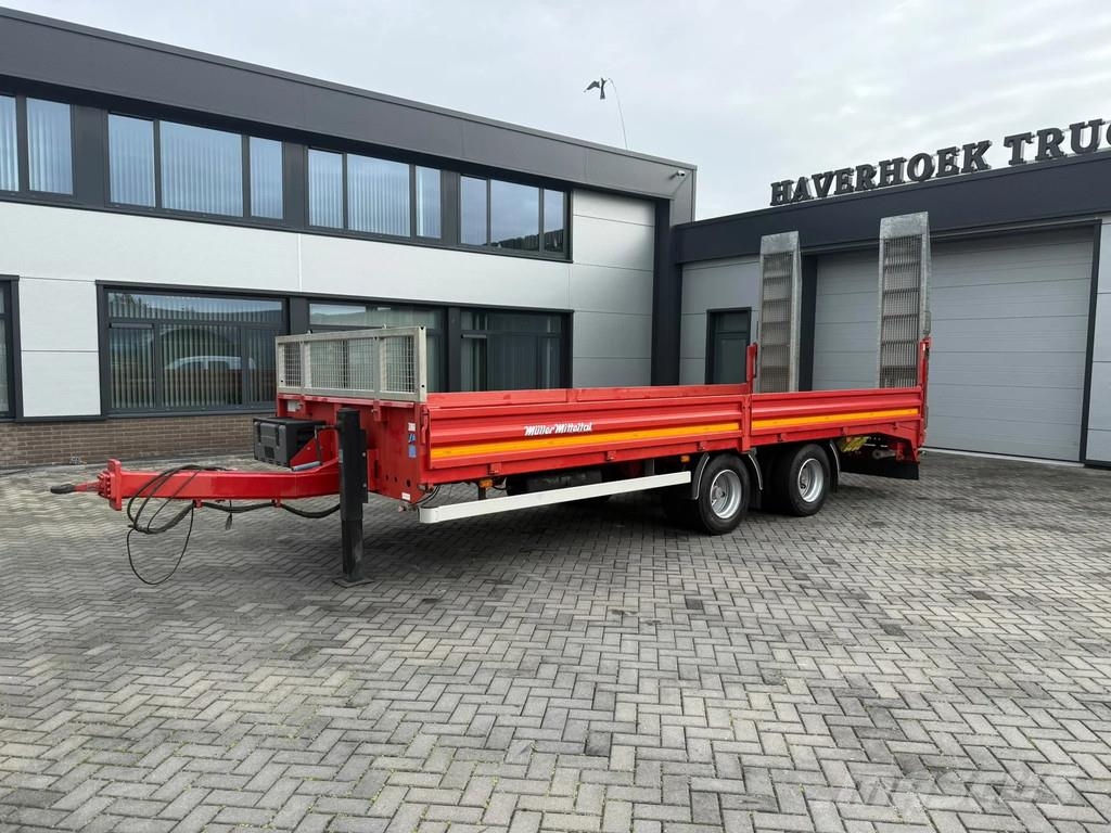 Müller-Mitteltal ETÜ-TA 19,0 NG | 2 Axle Low | 19 tons | Loader Tra Poluprikolice labudice