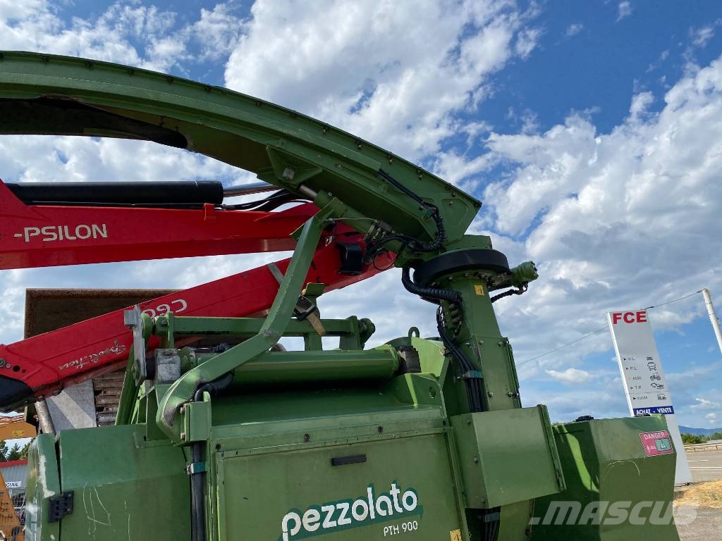 Pezzolato PTH 900/PALFINGER C60F86 endommagé ウッドチッパー