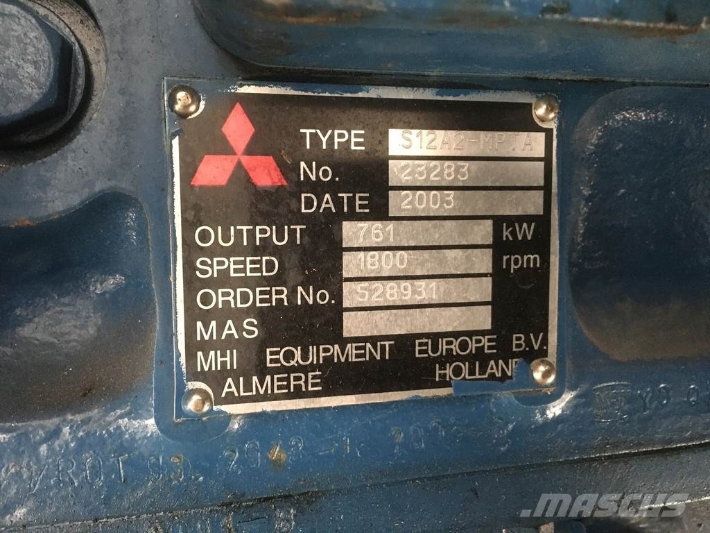 Mitsubishi S12A2-MPTA USED Κατασκευές - Άλλα
