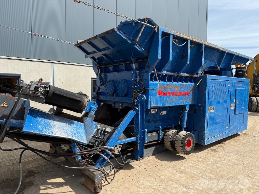 Husmann HL UNI 7.5 DH - HL II - UNI - HL UNI 75 آلات تمزيق المخلفات