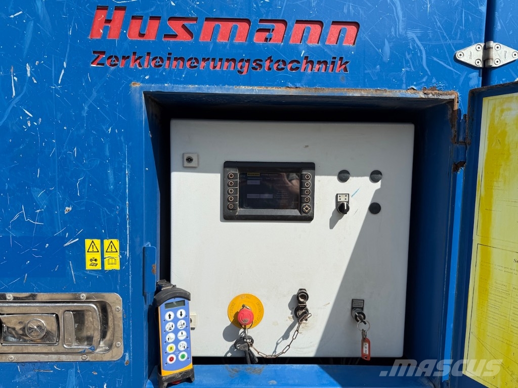 Husmann HL UNI 7.5 DH - HL II - UNI - HL UNI 75 آلات تمزيق المخلفات