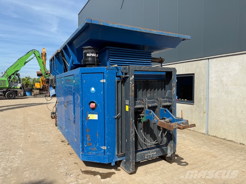 Husmann HL UNI 7.5 DH - HL II - UNI - HL UNI 75 آلات تمزيق المخلفات