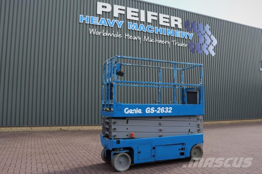 Genie GS2632 Electric, 10m Working Height, Non Marking T Plataformas tijera