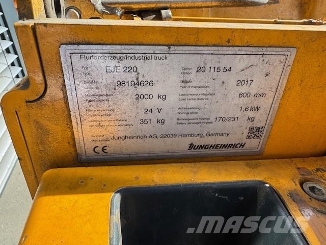 Jungheinrich EJE 220 Deichselstapler