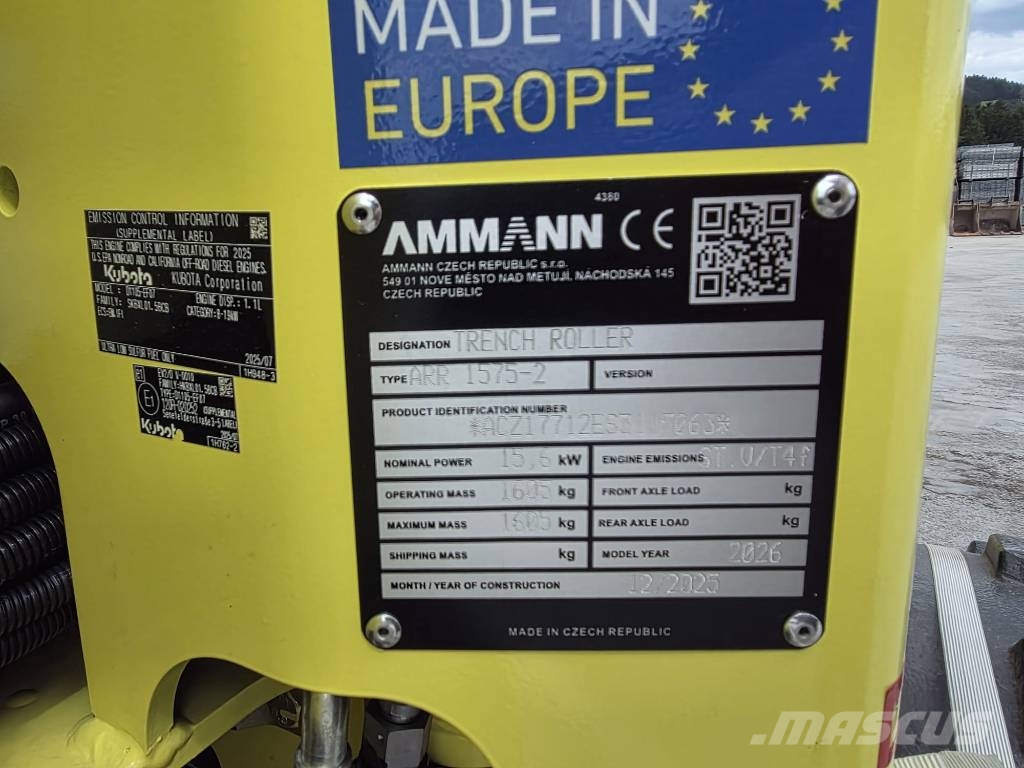 Ammann ARR 1575-2 Rammax 토양 다짐기