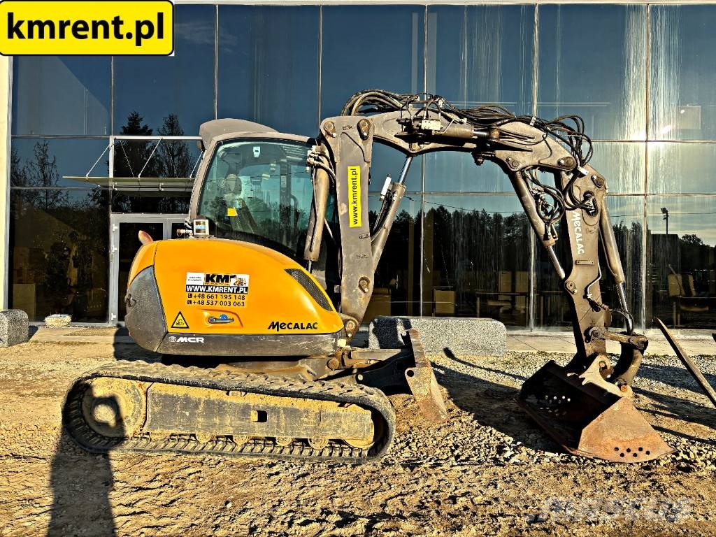 Mecalac 6 MCR MINI-KOPARKA 2019R. | MECALAC 8 MCR JCB 8035 Miniexcavadoras
