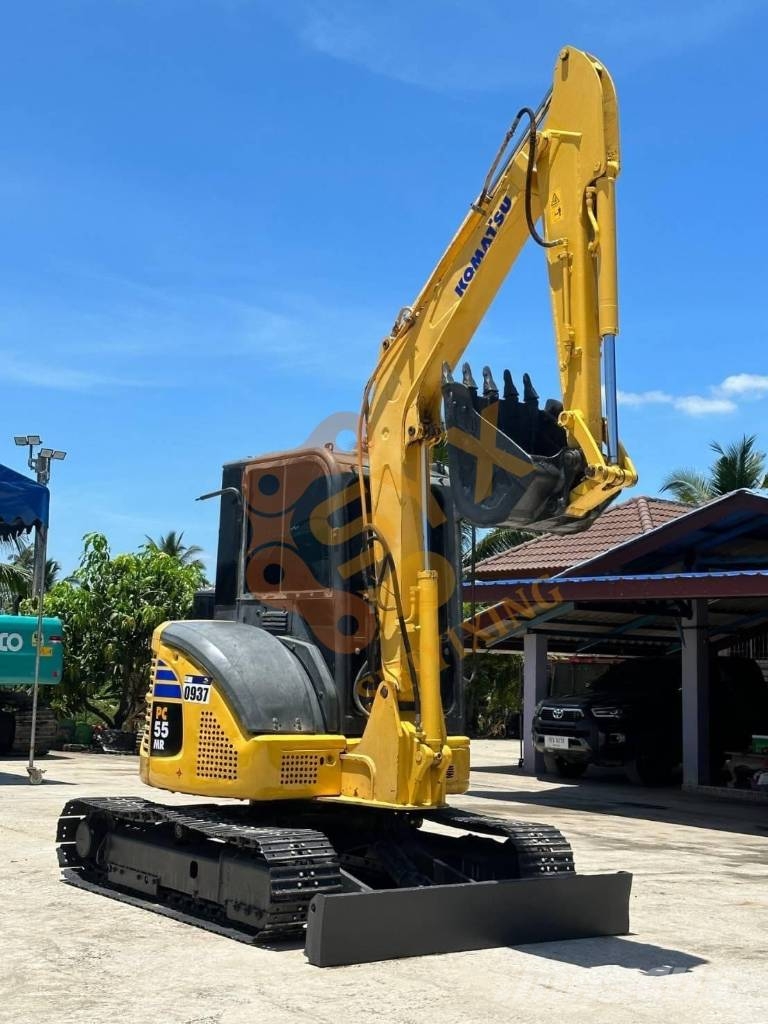 Komatsu PC55MR Bagri na kolesih