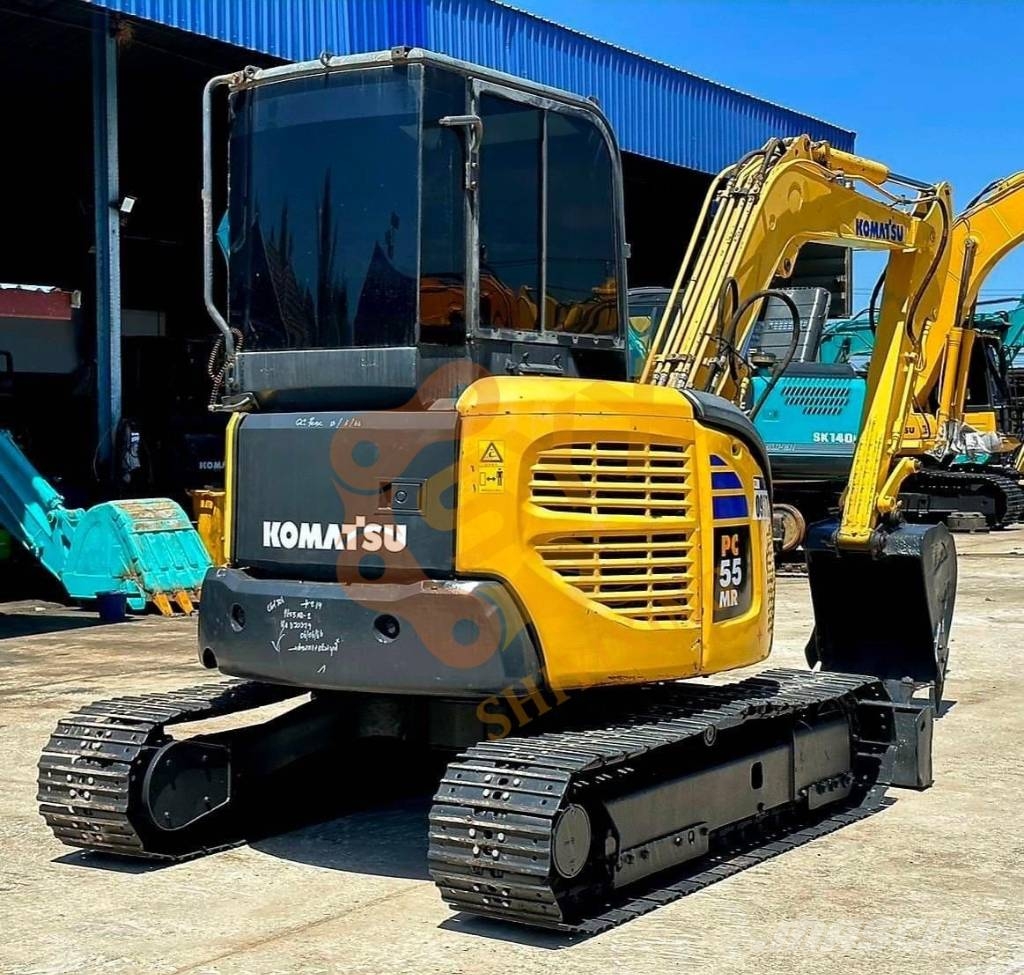 Komatsu PC55MR Bagri na kolesih