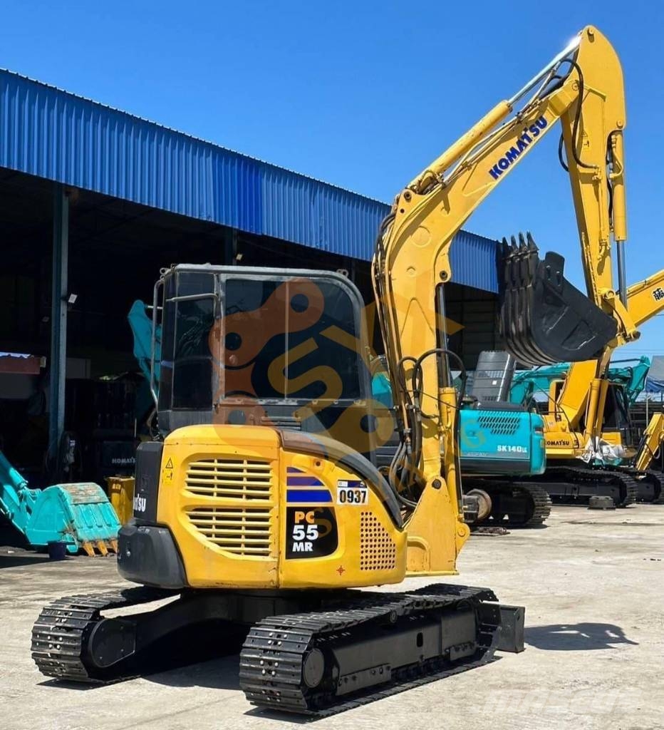 Komatsu PC55MR Bagri na kolesih