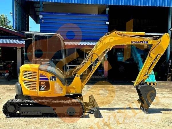 Komatsu PC55MR Bagri na kolesih