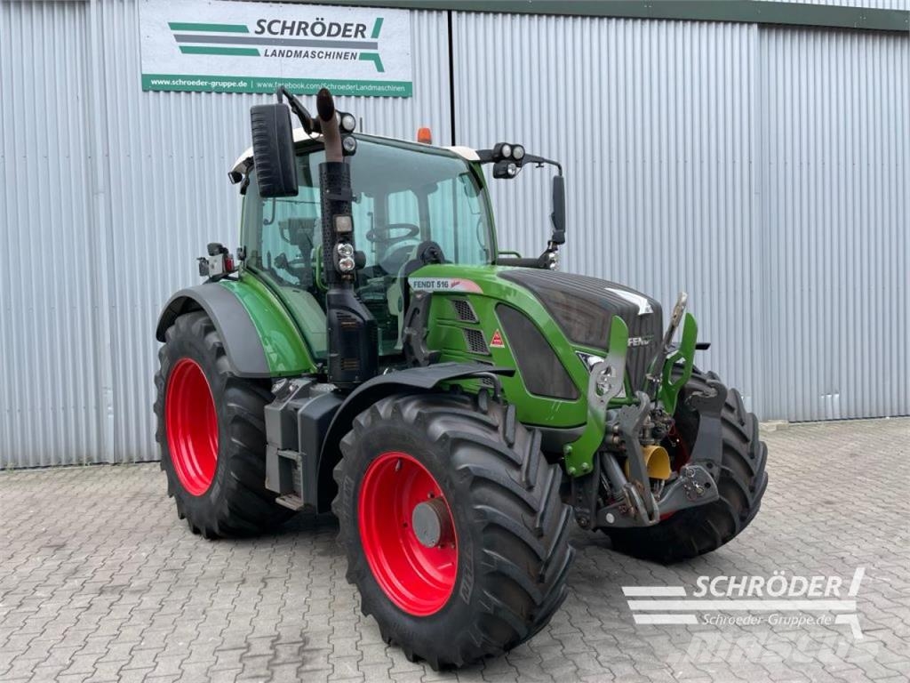 Fendt 516 VARIO S4 PROFI PLUS Tractores