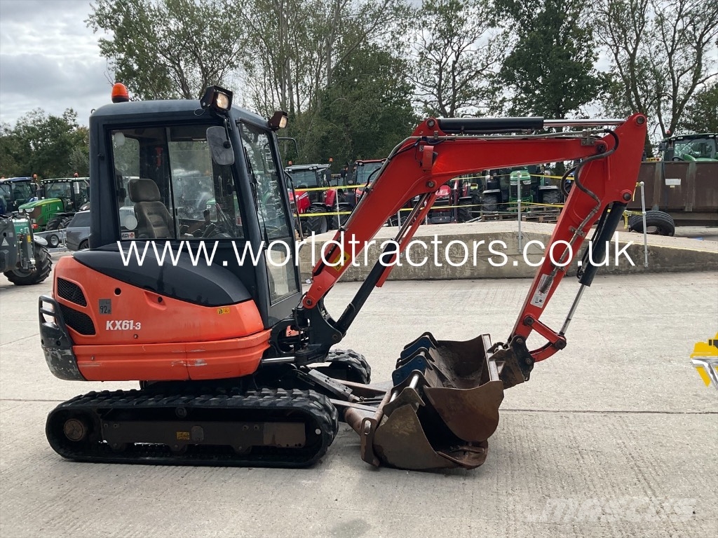 Kubota KX 61-3 Miniekskavaatorid < 7 t