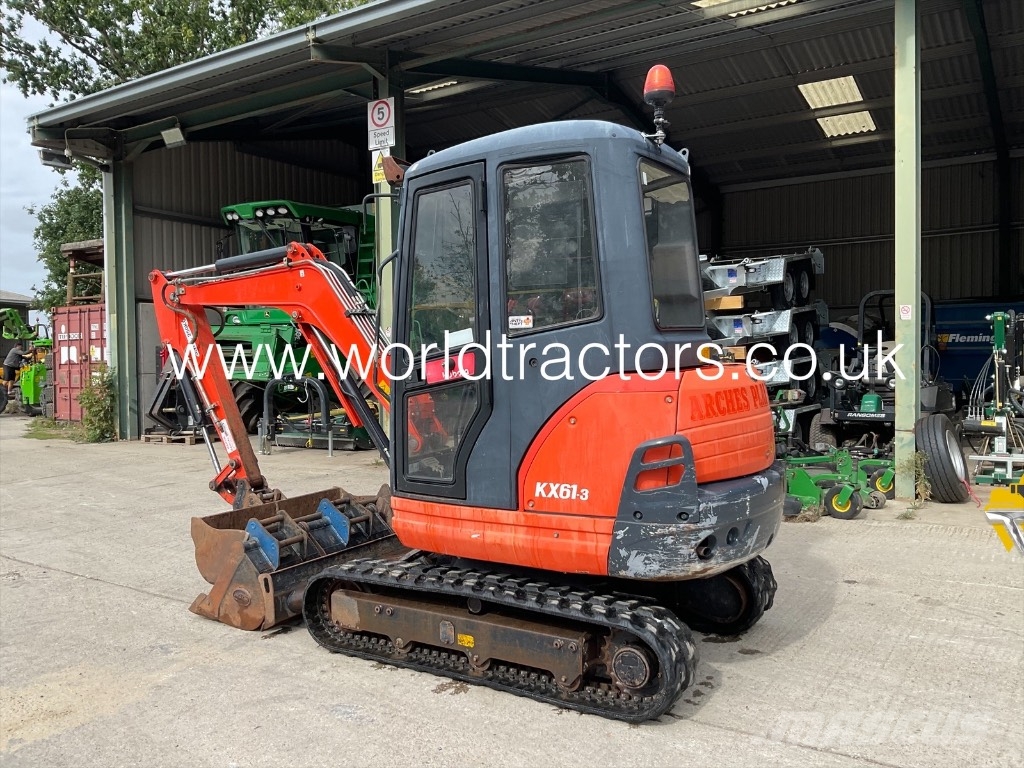 Kubota KX 61-3 Miniekskavaatorid < 7 t