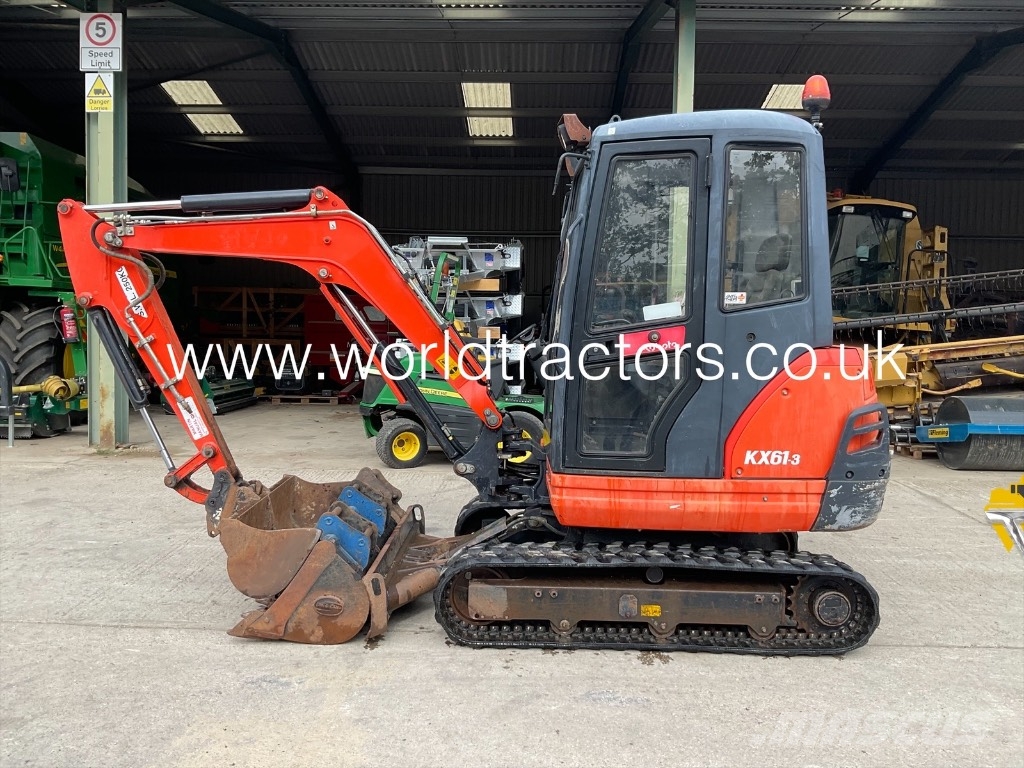 Kubota KX 61-3 Miniekskavaatorid < 7 t