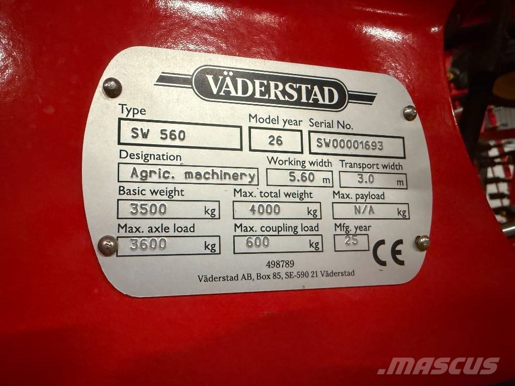Väderstad Swift 560 Kultivatorer