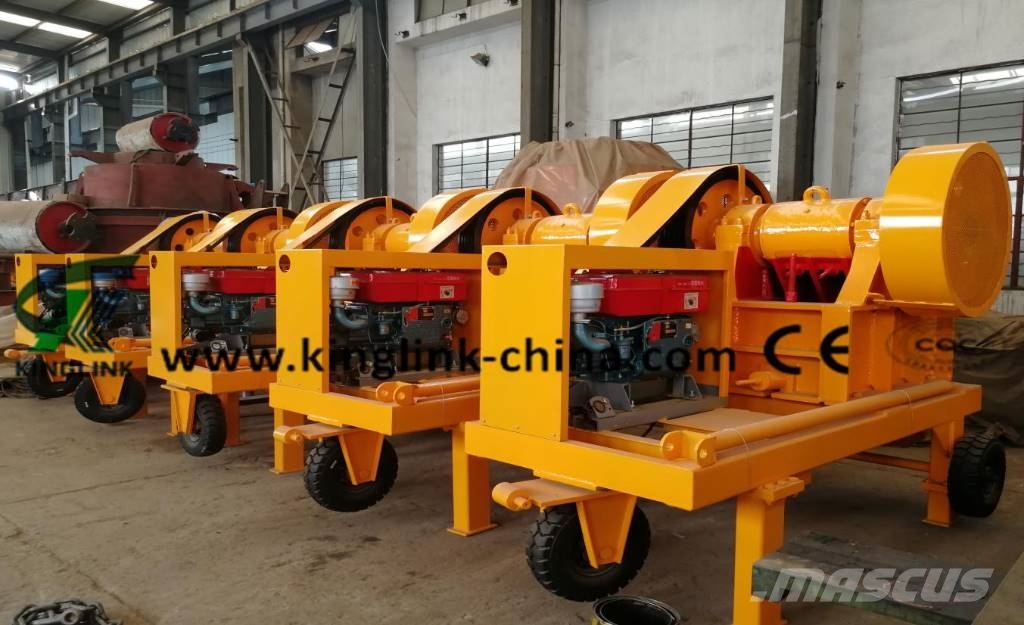 Kinglink PE250X400 DIESEL ENGINE MOBILE JAW CRUSHER Knusere - anlæg