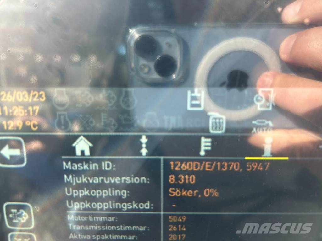 Huddig 1260 E Retroescavadeiras