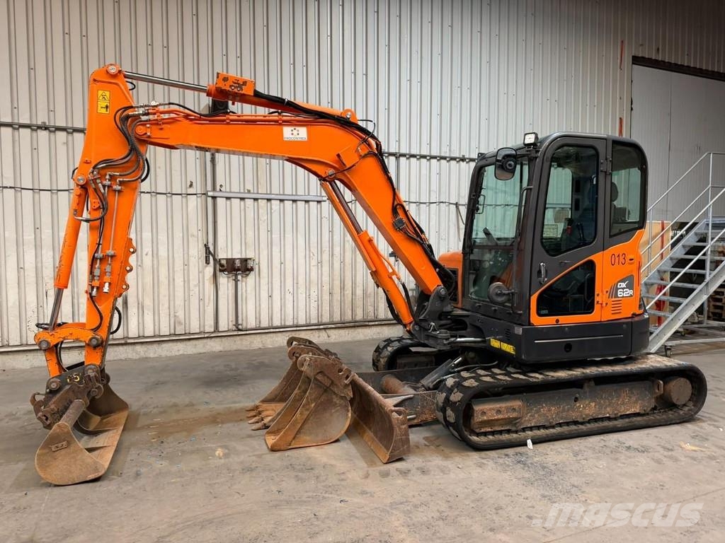 Doosan DX 62 R-3 6.2T - *FULL HYDR - *CENTRAL GREASING* - Minigraafmachines < 7t