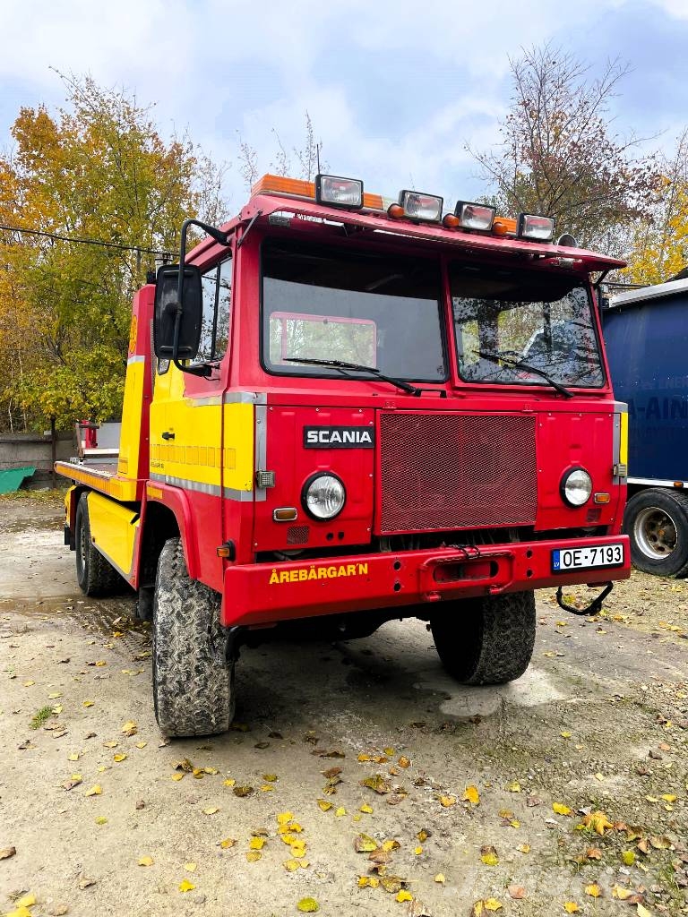 Scania SBA 111 Oprijwagen