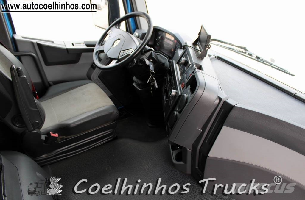 Renault T 380 Camiones con caja de remolque