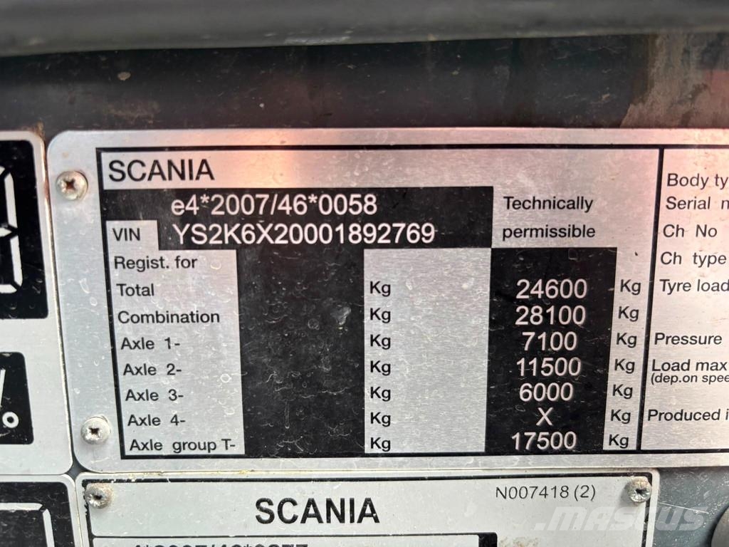 Scania Omniexpress K360 6x2 52 + 48 SEATS / EURO6 حافلة داخل المدينة