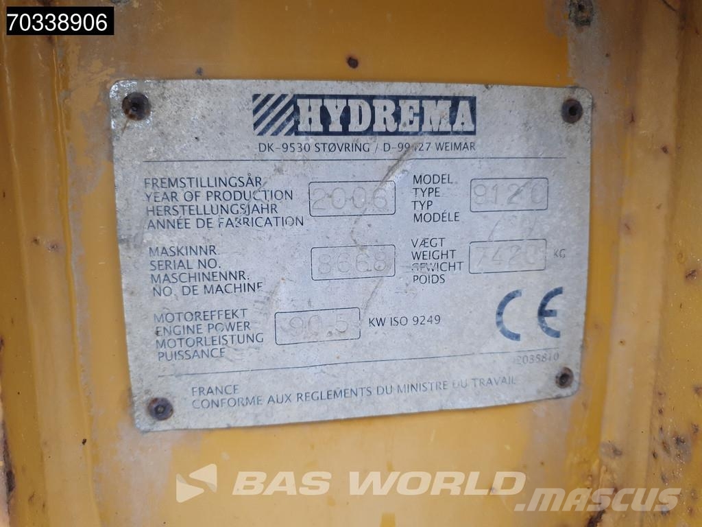 Hydrema 912 C 912C Zglobni demperji