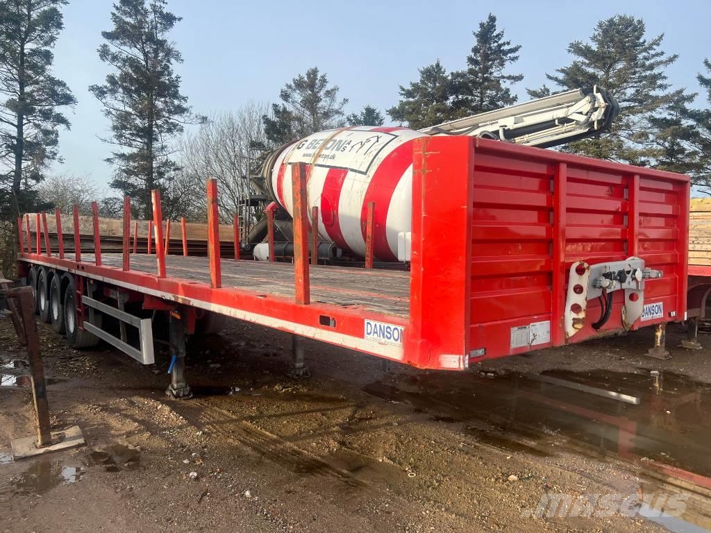 Danson S4560 Semi remorque plateau ridelle