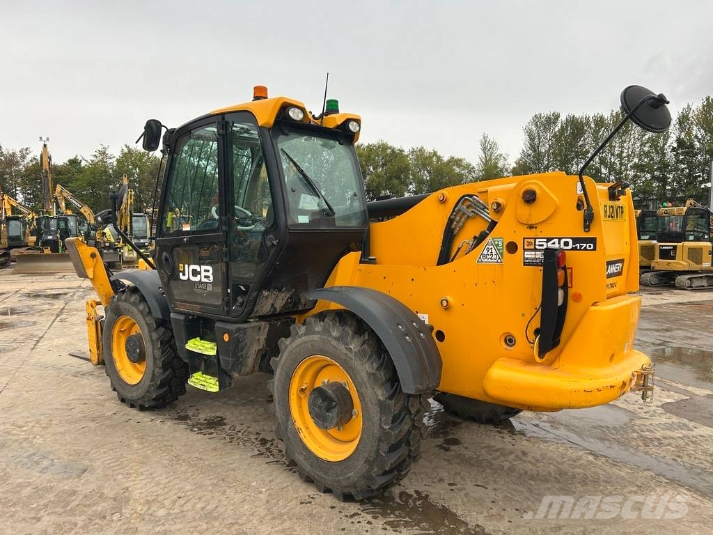 JCB 540-170 Teleskooplaadurid