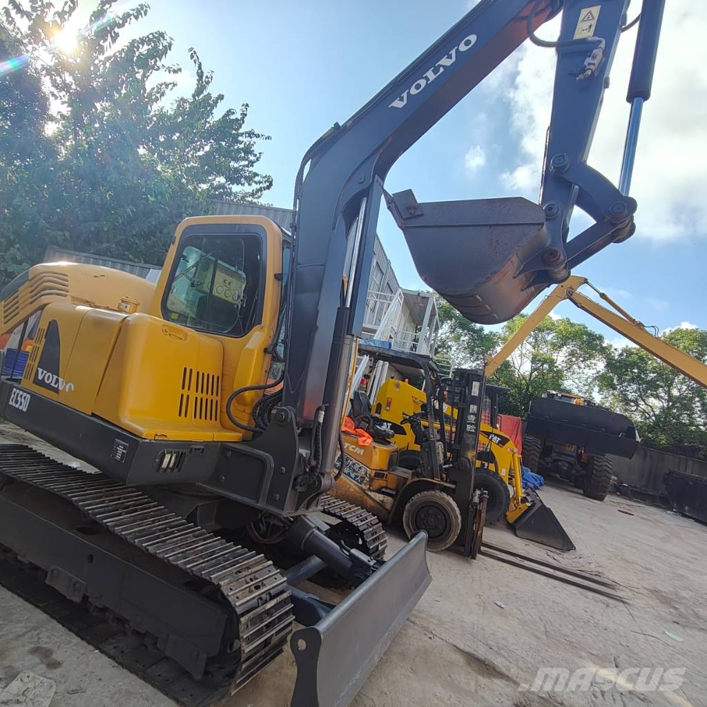Volvo EC 55 소형 굴삭기 7톤 미만