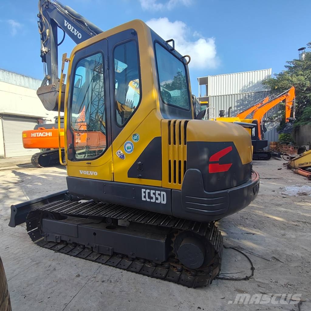 Volvo EC 55 소형 굴삭기 7톤 미만