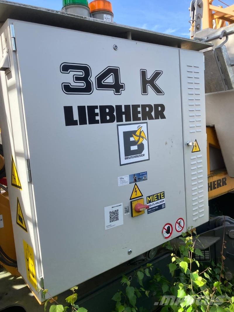 Liebherr 34K Tower cranes